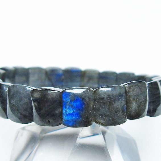 ラブラドライト バングル [T666-1425]