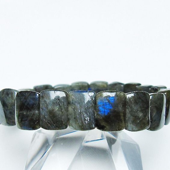 ラブラドライト バングル [T666-1433]