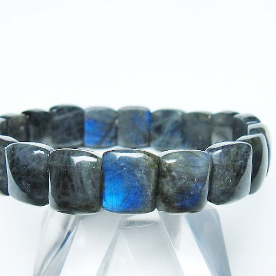 ラブラドライト バングル [T666-1468]