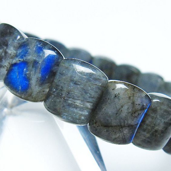 ラブラドライト バングル [t666-1470]