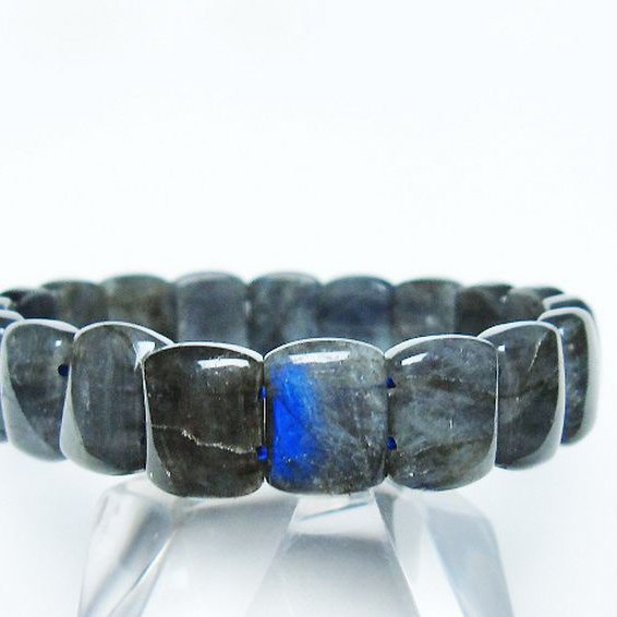 ラブラドライト バングル [T666-1472]