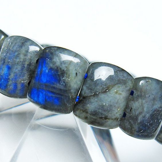 ラブラドライト バングル [T666-1480]