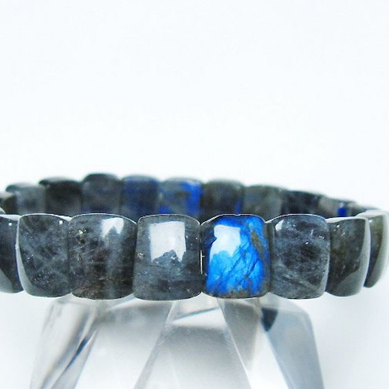 ラブラドライト バングル [t666-1487]