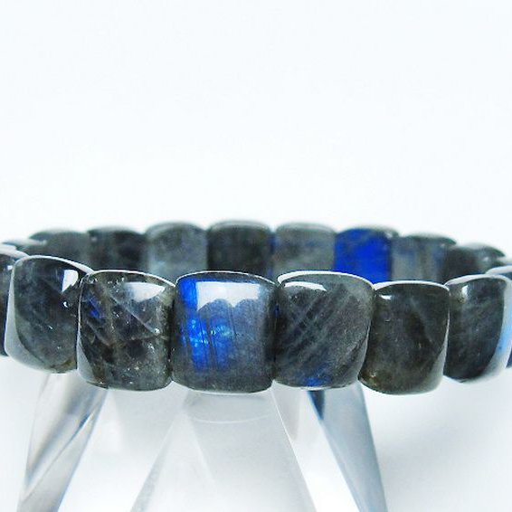 ラブラドライト バングル [T666-1489]