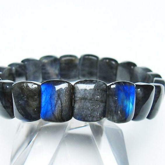 ラブラドライト バングル [T666-1506]