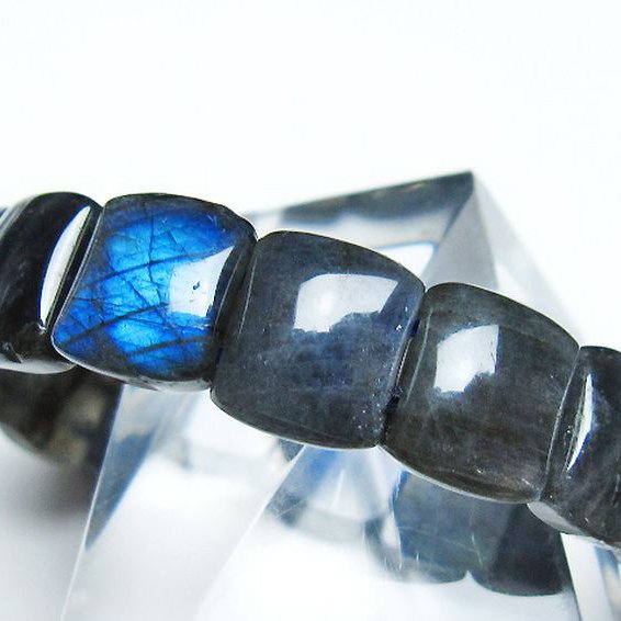 ラブラドライト バングル [T666-1518]