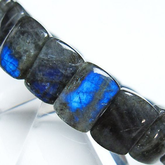 ラブラドライト バングル [T666-1522]