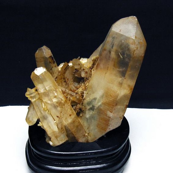 レムリアンシード水晶クラスター[T668-7509]