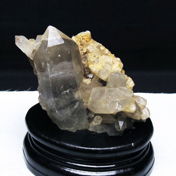 レムリアンシード水晶クラスター[T668-7719]