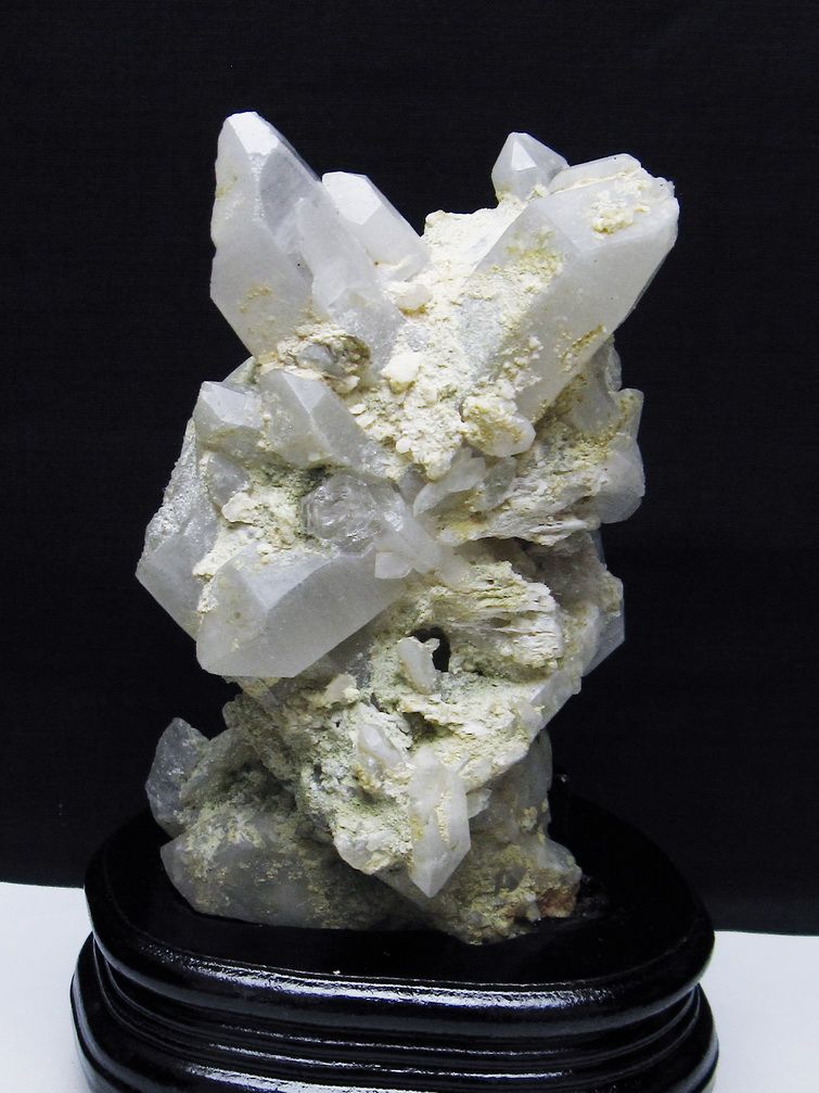 トルマリン入り ヒマラヤ水晶クラスター[T668-7853]