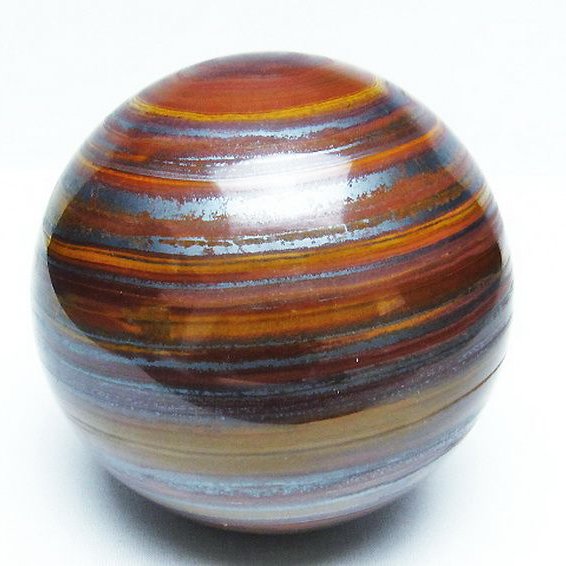 2.3Kg アイアンタイガーアイ 丸玉 110mm [T671-6087]