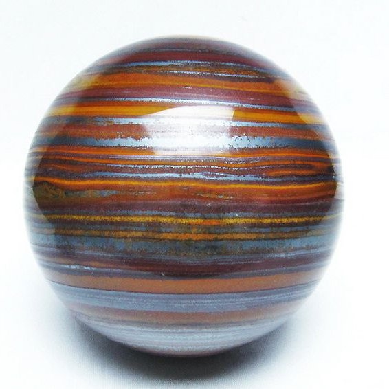 3.1Kg アイアンタイガーアイ 丸玉 124mm [T671-6088]