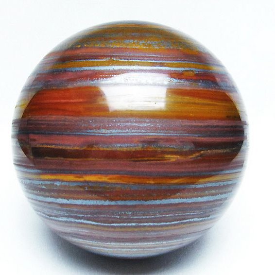 3.9Kg アイアンタイガーアイ 丸玉 133mm [T671-6089]