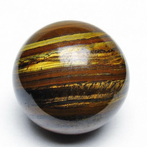 アイアンタイガーアイ 丸玉 61mm [T671-6207]