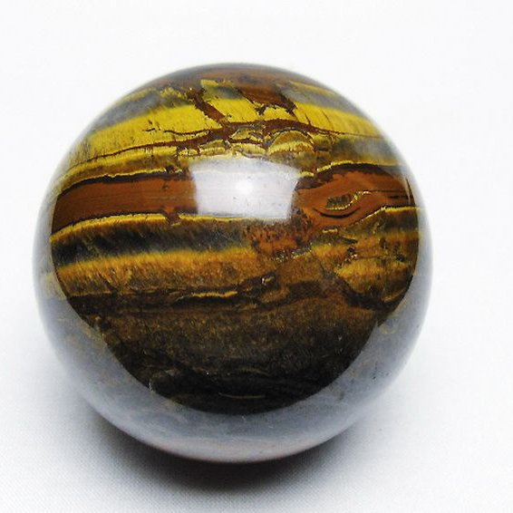 アイアンタイガーアイ 丸玉 65mm [T671-6208]