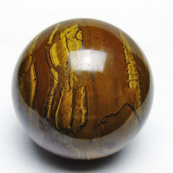 アイアンタイガーアイ 丸玉 63mm [T671-6214]