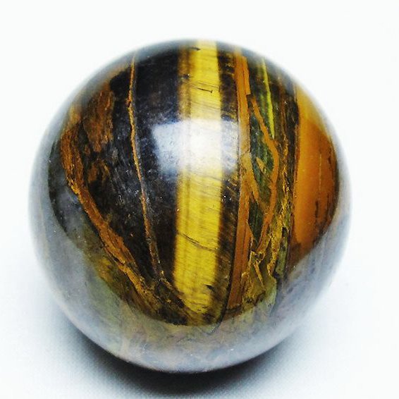 アイアンタイガーアイ 丸玉 51mm [T671-6234]
