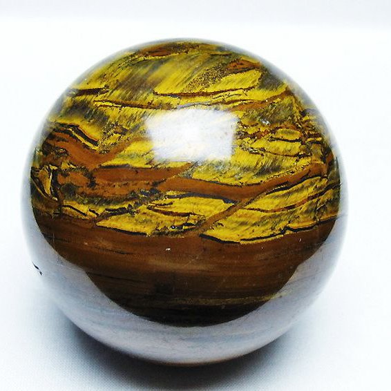 アイアンタイガーアイ 丸玉 76mm [T671-6253]