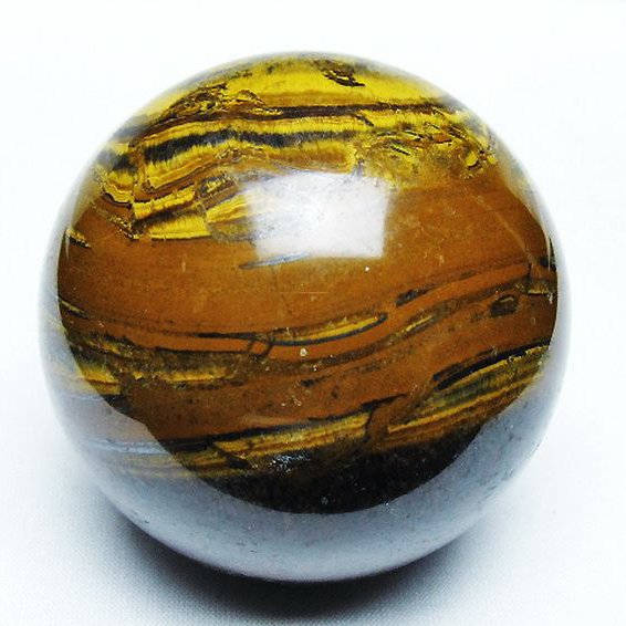 アイアンタイガーアイ 丸玉 71mm [T671-6259]