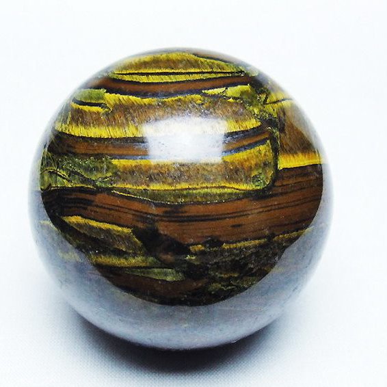 アイアンタイガーアイ 丸玉 60mm [T671-6270]