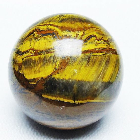 アイアンタイガーアイ 丸玉 58mm [T671-6278]