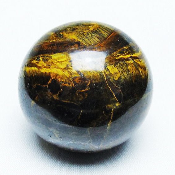 アイアンタイガーアイ 丸玉 53mm [T671-6304]