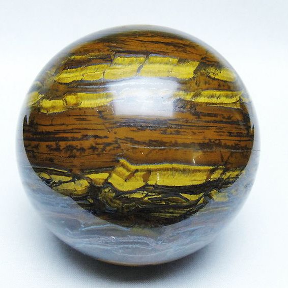 アイアンタイガーアイ 丸玉 79mm [t671-6335]