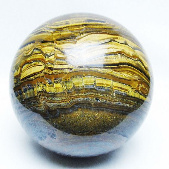 3.1Kg アイアンタイガーアイ 丸玉 130mm [T671-6365]