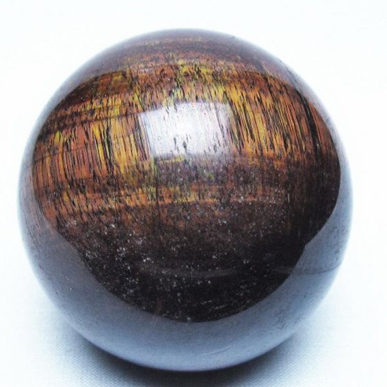 レッドタイガーアイ 赤虎目石 丸玉 62mm [t671-6395]
