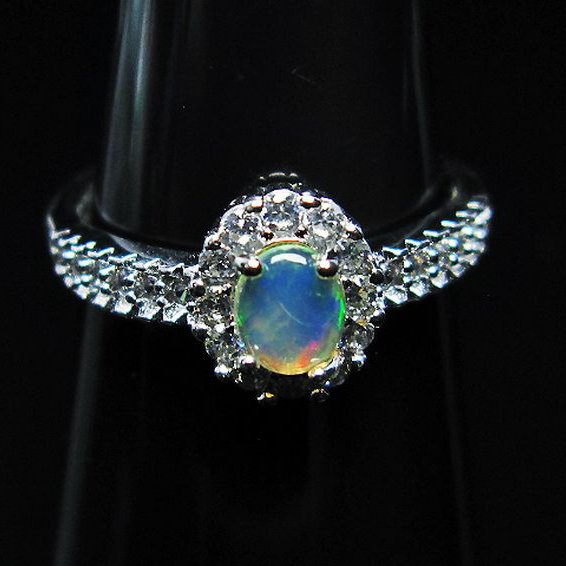 プレシャスオパール 指輪 (13号) [t674-2696]
