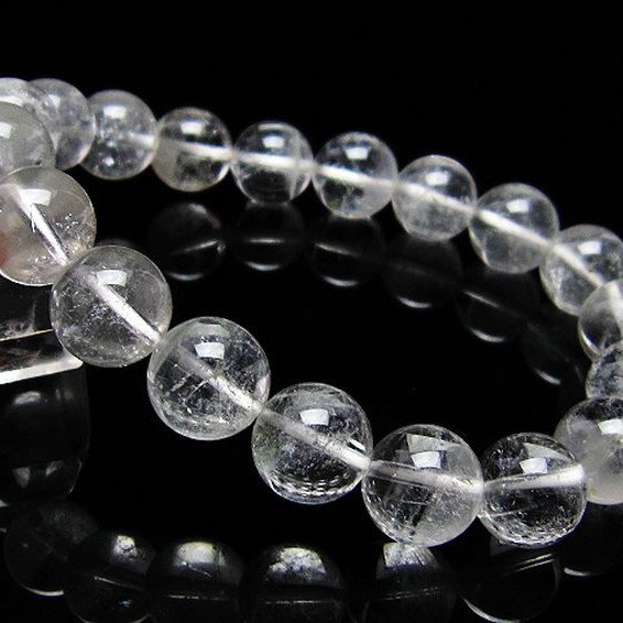 ガーデン水晶ファントム ブレスレット 11mm [T676-1371]