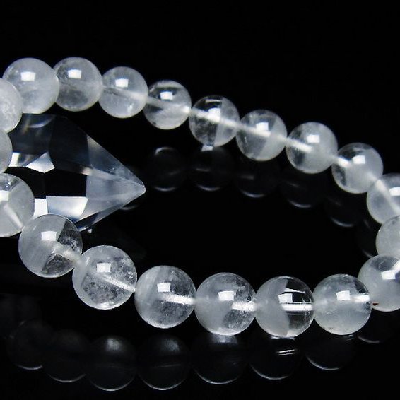 ガーデン水晶ファントム ブレスレット 10mm [T676-1752]