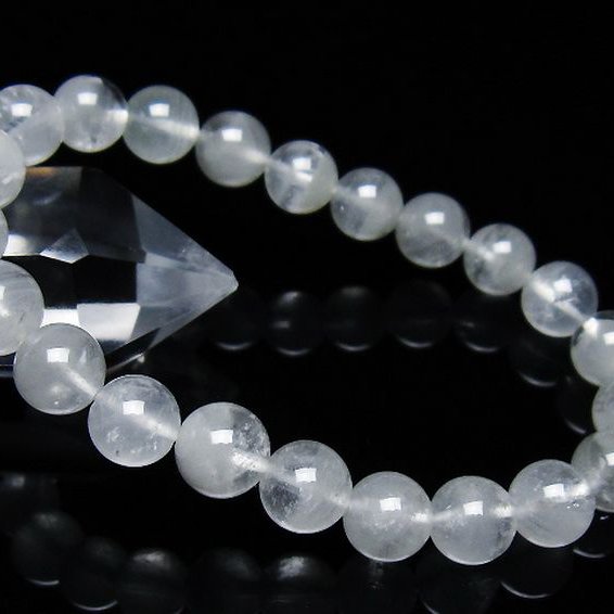 ガーデン水晶ファントム ブレスレット 9mm [t676-1801]