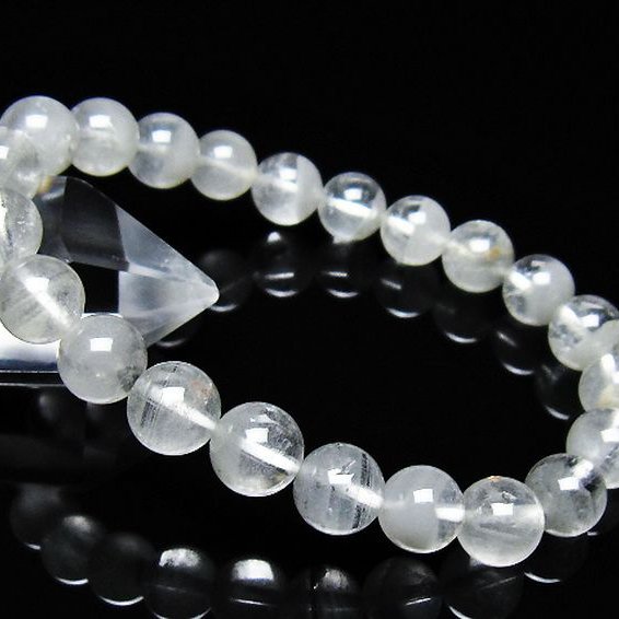 ガーデン水晶ファントム ブレスレット 9mm [t676-2139]