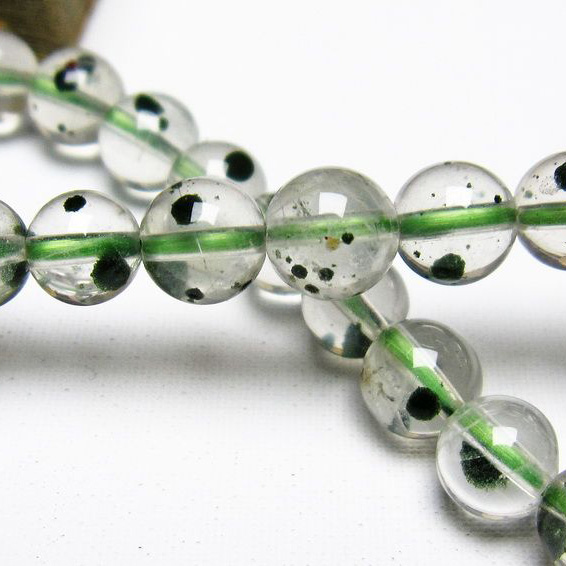 メタモルフォーゼス 緑針入り   ブレスレット 6mm [T682-173]
