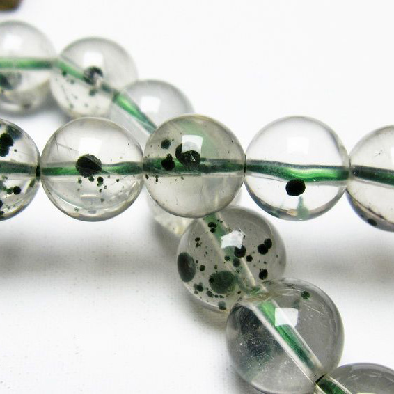 メタモルフォーゼス 緑針入り  ブレスレット 10mm [T682-186]