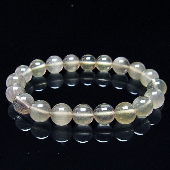 キャッツアイプラチナルチル ブレスレット 10mm [T684-3136]