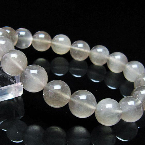 キャッツアイプラチナルチル ブレスレット 12mm [T684-3168]