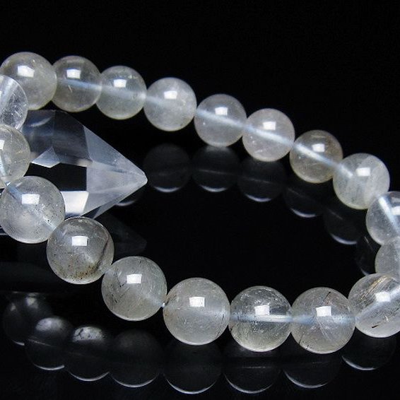 キャッツアイプラチナルチル ブレスレット 11mm [t684-3439]