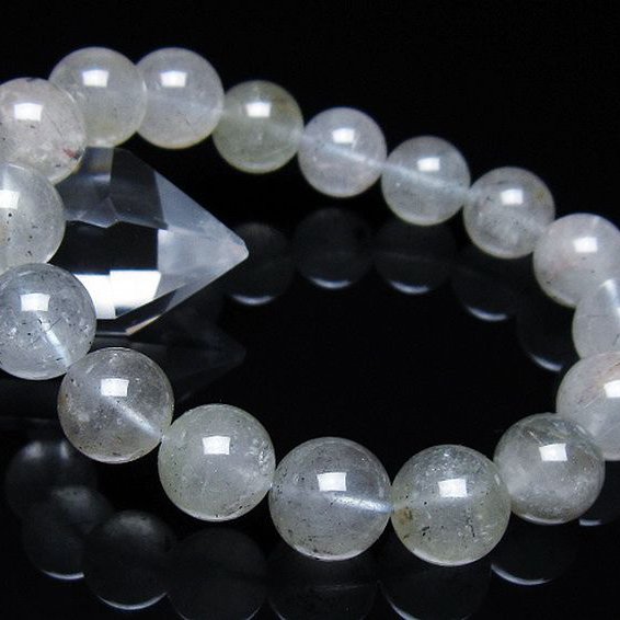 キャッツアイプラチナルチル ブレスレット 12mm [t684-3473]