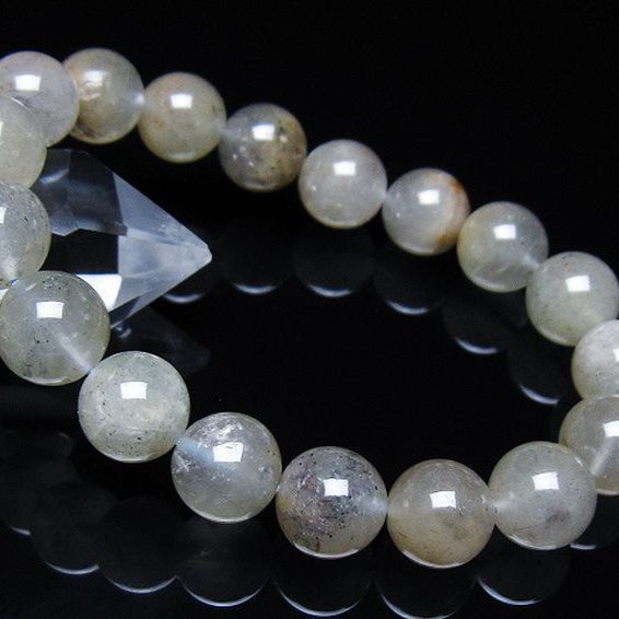 キャッツアイプラチナルチル ブレスレット 12mm [T684-3520]