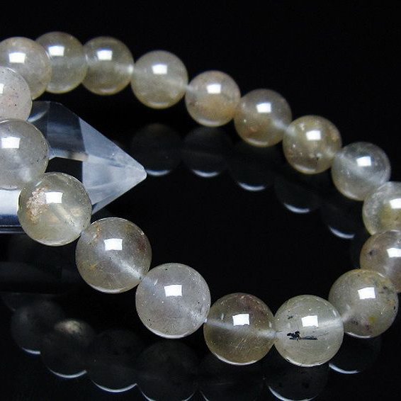 キャッツアイプラチナルチル ブレスレット 11mm [t684-3523]