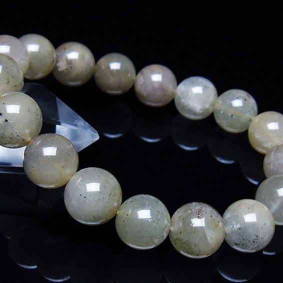 キャッツアイプラチナルチル ブレスレット 12mm [t684-3534]