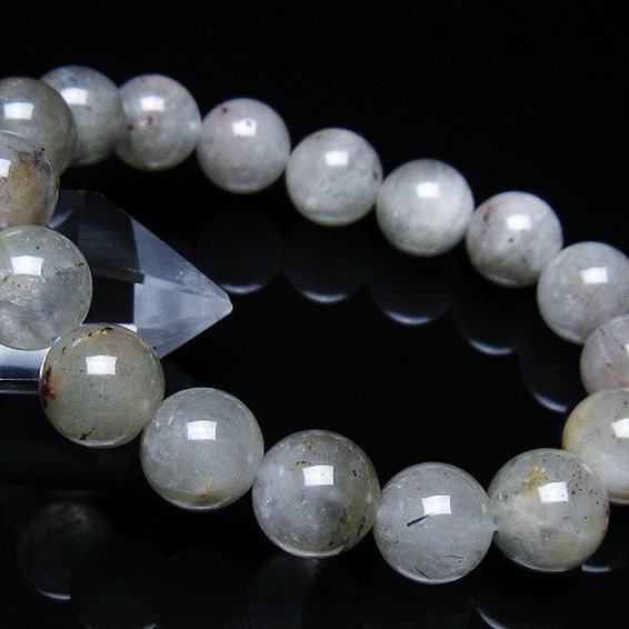 キャッツアイプラチナルチル ブレスレット 12mm [t684-3536]