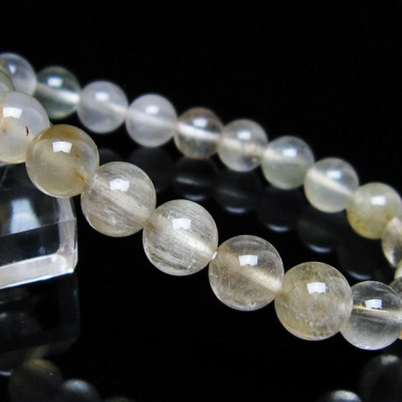 キャッツアイプラチナルチル ブレスレット 8mm [t684-3569]