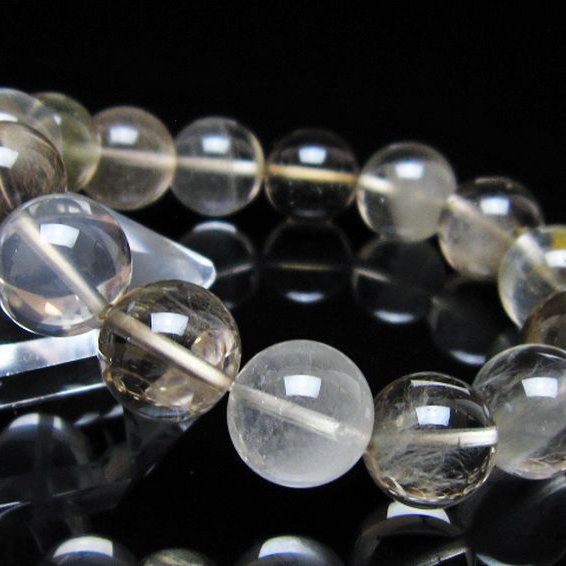 キャッツアイプラチナルチル ブレスレット 14mm [t684-3612]