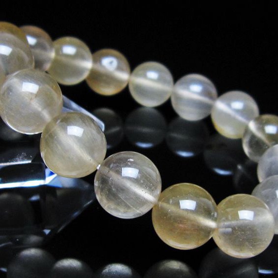 キャッツアイプラチナルチル ブレスレット 13mm [t684-3660]