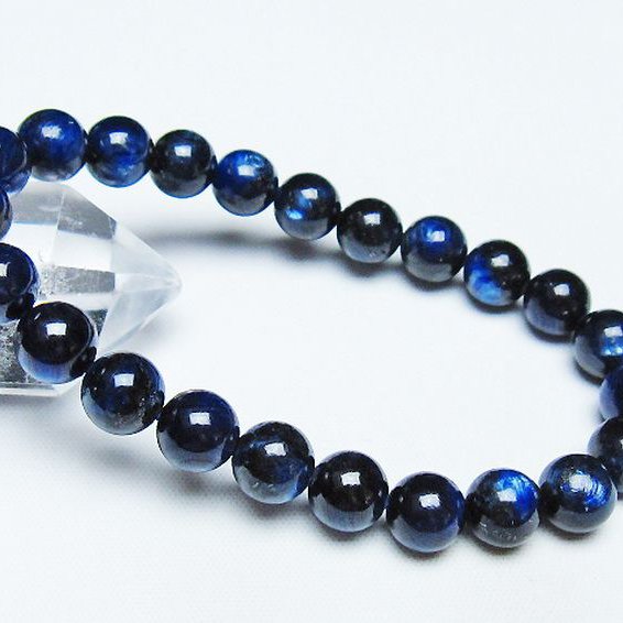 カイヤナイト ブレスレット 8mm [t69-6432]