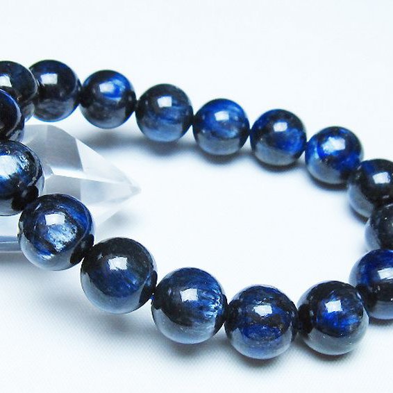 カイヤナイト ブレスレット 12mm [t69-6842]
