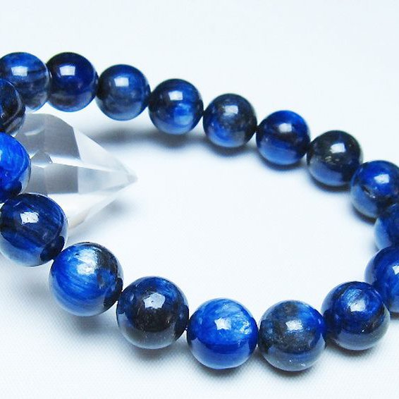 カイヤナイト ブレスレット 12mm [t69-6874]